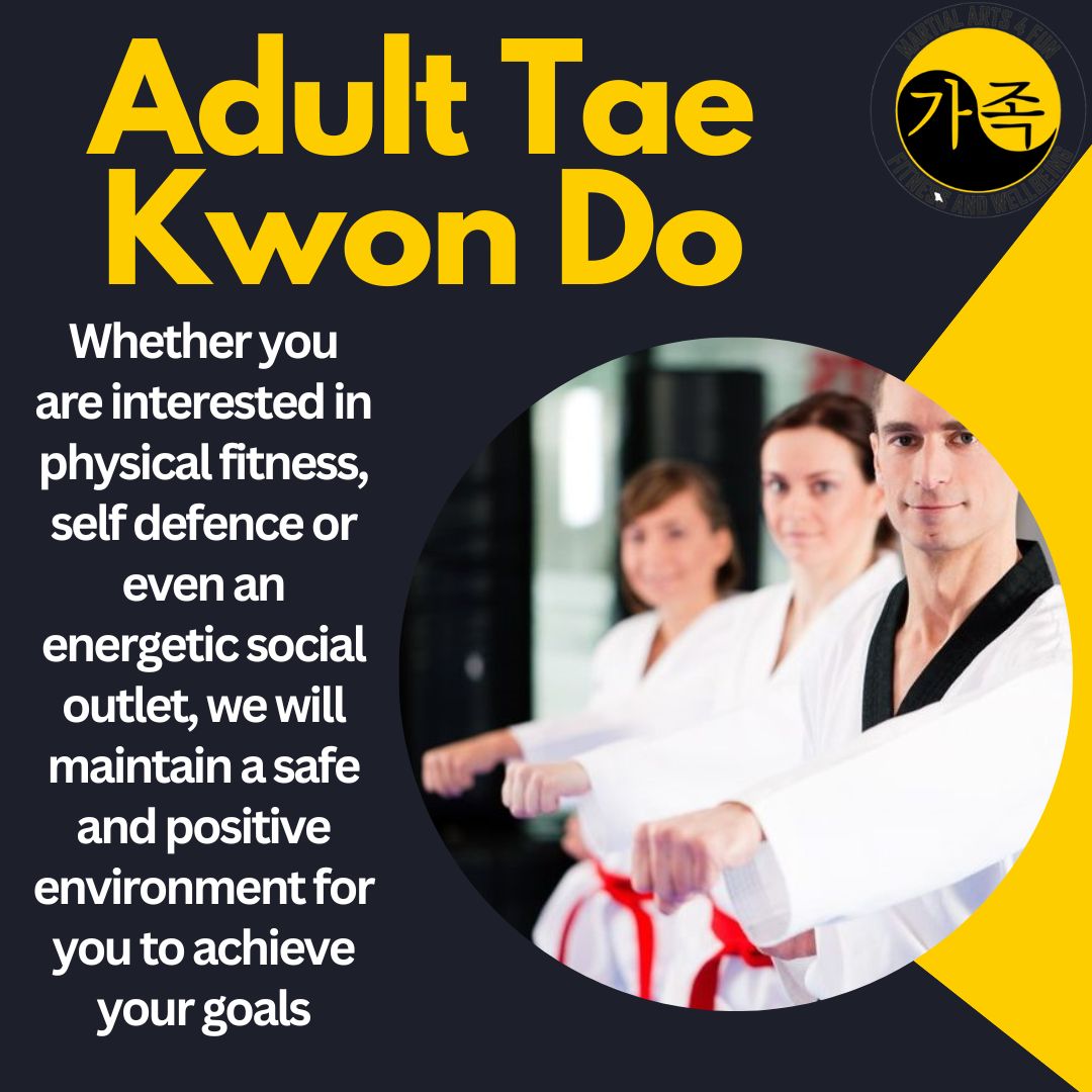 Adult Tae Kwon Do Square Image - Martial Arts4Fun