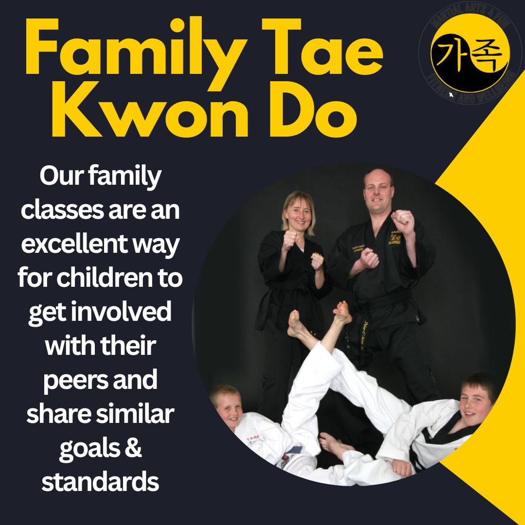 Family Tae Kwon Do Square Image - Martial Arts4Fun